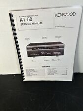 Kenwood AT-50 Timer Manuale di servizio *Originale*