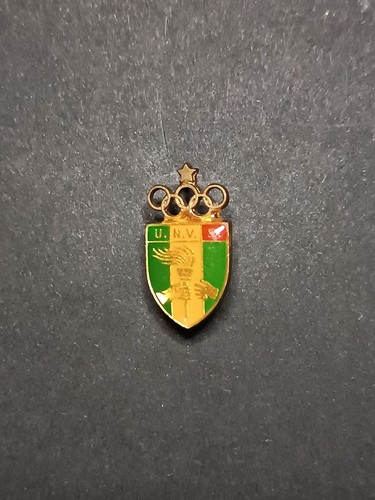 Spilla unv metallo smaltato - spilla,