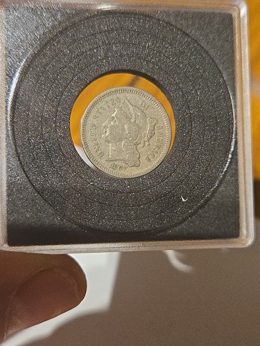 1867 nichel v - 3c,