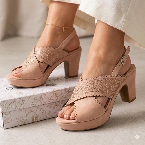 Sandali donna tacco plateau - sandali,