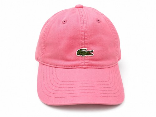 Casquette lacoste rose neuve - casquette,