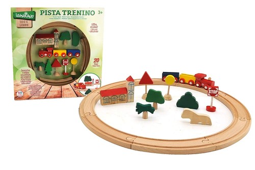 Pista treno legno legnoland - treno,