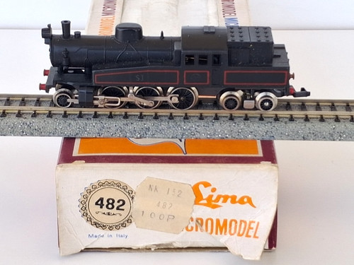 Locomotora vapor lima - vapor, no