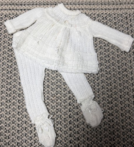 Maglione bianco neonato