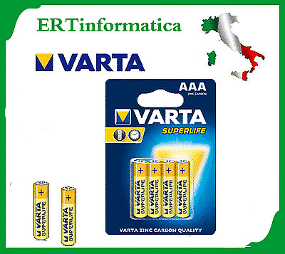 Blister batterie pile aaa - 4,