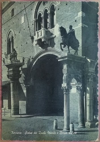 Ferrara statue dei - ferrara,