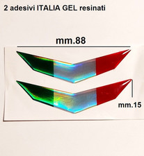 2 Adesivi Bandiera Italiana
