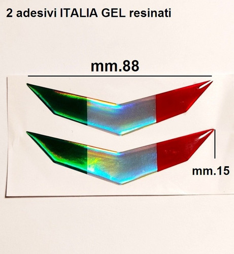 Adesivi bandiera italiana - adesivi,