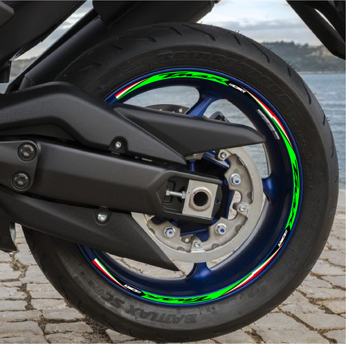 Kit adesivi cerchi ruote moto - cerchi,