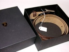 LAMBORGHINI CINTURA IN PELLE