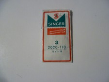 SINGER 3 AGHI MACCHINA VINTAGE ART 2020 - 110 X TELA COTONE GROSSA TAPPEZZIERE