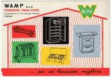 PUBBLICITARIA - TORINO - FONDERIE SMALTERIE WAMP SPA -9086-