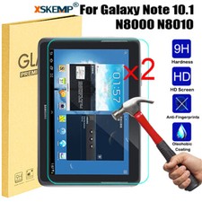 2 pezzi per Samsung Galaxy Note 10.1 N8000 N8010 vetro temperato protezione schermo