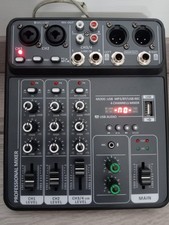 MIXER AUDIO 4 CANALI PHANTOM