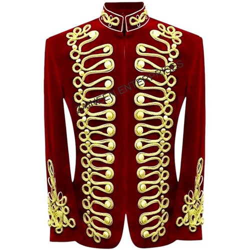 Giacca uomo rosso militare - giacca,