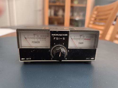 Monacor fsi watt swr meter - watt,