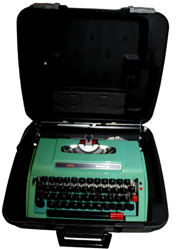 Macchina scrivere portatile - macchina,