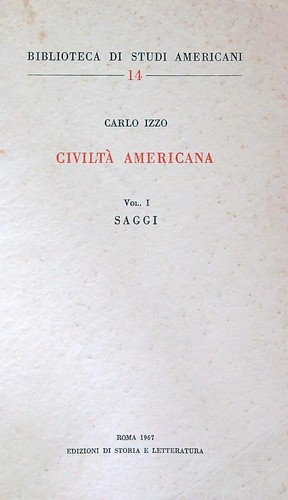 Civilta americana vol - americana, vol.