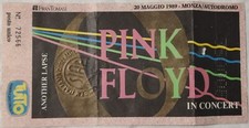 Rare Ticket / Biglietto Originale Show / Concerto Pink Floyd