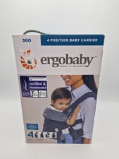 Portabebè Ergobaby 360 - Fodera in rete - Marsupio 4 posizioni - Supporto lombare