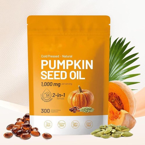 Olio semi zucca con - semi, di