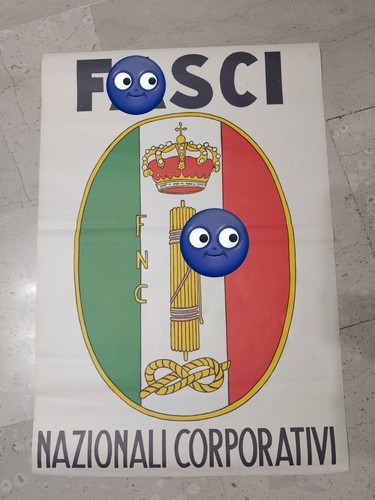 Manifesto fascio nazionale - manifesto,