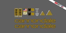 Cannondale M700 90s gold decal
