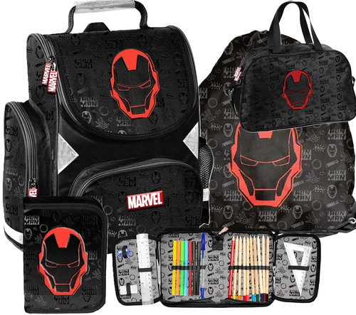 Zaino scuola avengers set - zaino, 4