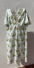 Camicia da Notte a Fiori Taglia Comoda - Anni 70 Vintage