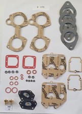 Kit revisione carburatore compatibile con Alfa Romeo Solex 2 x 40 DDH 3 5 7 8