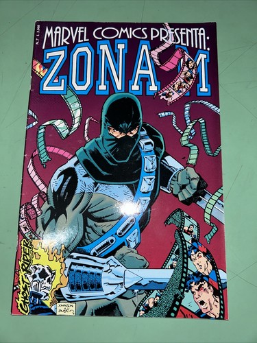 Marvel comics presenta zona - zona, m