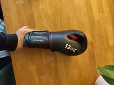 Guantoni da boxe 500 neri da sacco 12 oz OUTSHOCK Advanced