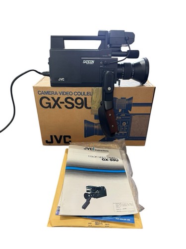 Videocamera vintage jvc s9u - jvc, gx-s9u