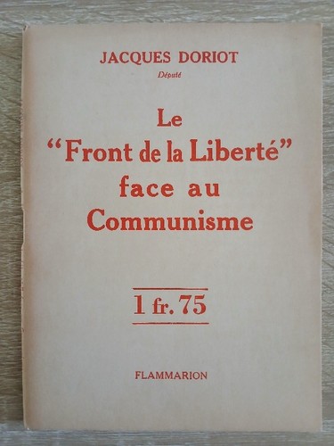 Front liberté face - le, "front