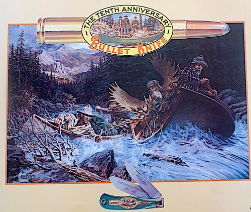 Remington bullet knife poster - bullet,