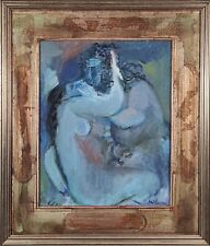 Sebastiano Milluzzo - Gli allori di Giove olio su tela siciliano espressionista