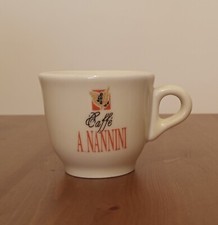 Tazzina Caffè A. Nannini Siena Espresso Coffee Cup Collection Vintage