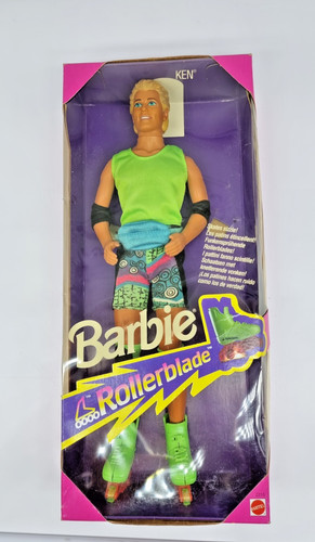 Barbie ken rollerblade 1991 - barbie,