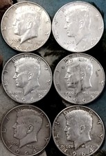1964 Kennedy Half Dollars - 6