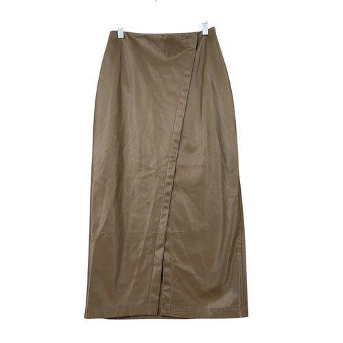 Gonna midi donna zara ecopelle - gonna,