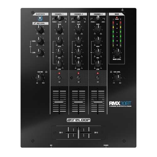 Reloop rmx30bt mixer audio - rmx30bt,