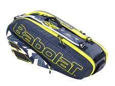 BABOLAT BORSA PORTA RACCHETTE TENNIS   751222 370  RH X 6 PURE AERO GRIS JAUNE B