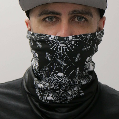 Tubo teschio paisley - teschio,