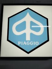 Insegna Luminosa Piaggio Perfettamente Funzionante 