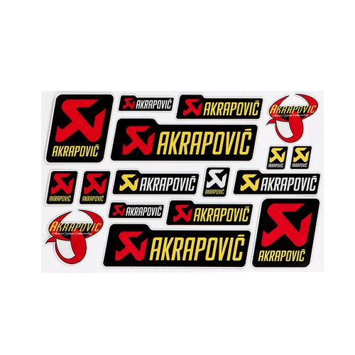 Akrapovic kit adesivi - akrapovic, laminati