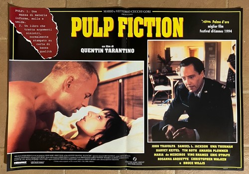 Fotobusta pulp fiction - fotobusta, (1994)