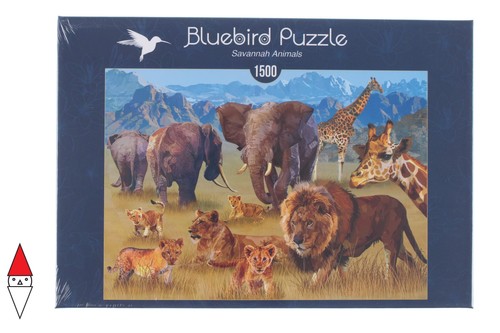 Puzzle bluebird animali vari - puzzle,