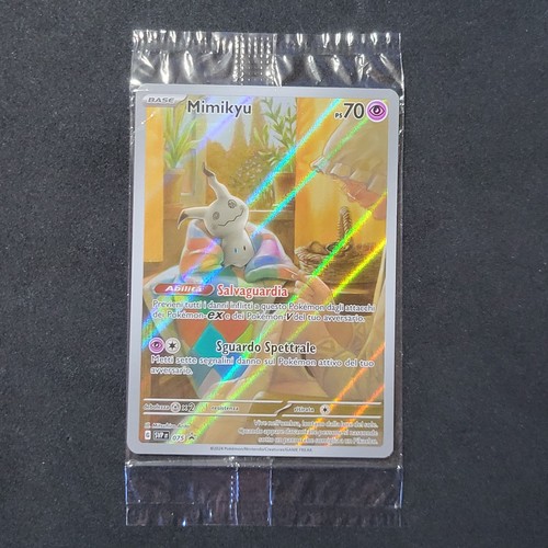 Carta pokémon mimikyu - pokémon, promo