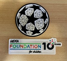 Patch Badge Champions League Uefa CL Foundation 10 Years Official toppa 2025/26