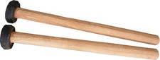 Djambe ST322 Balaphon Bâtons / Beaters. Large Bois Batteurs Avec Caoutchouc Ends